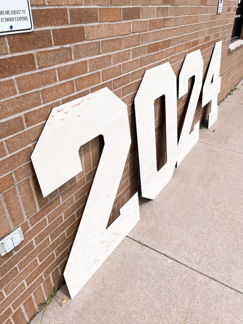 Jumbo Cutout Numbers
