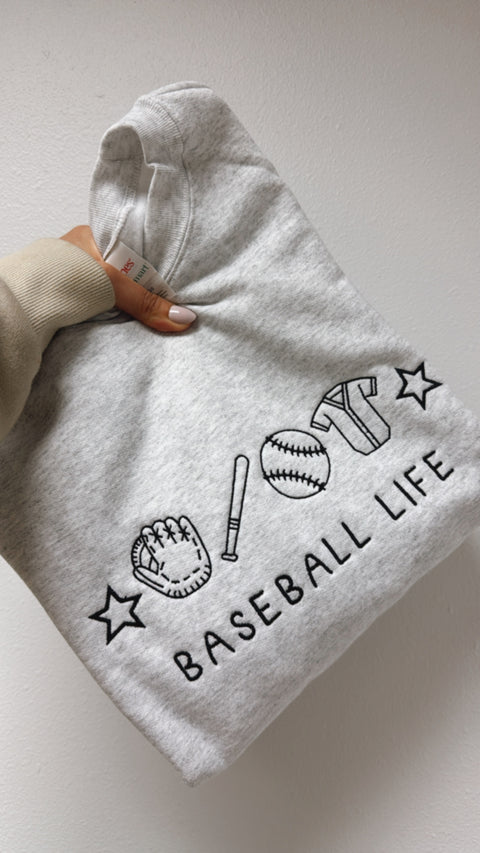 SAMPLE Crewneck - Baseball Life