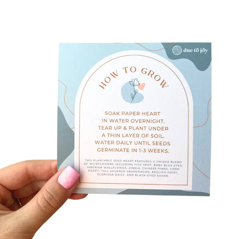 Plantable Seed Paper