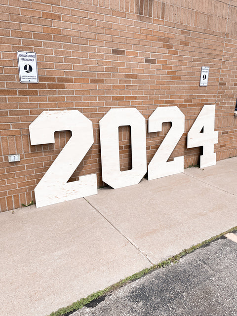 Jumbo Cutout Numbers