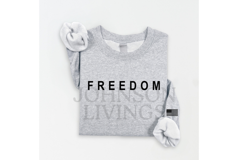 FREEDOM "Charlie Kirk" Crewneck