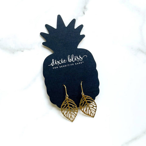 Tumbling Leaves Dangle Earrings