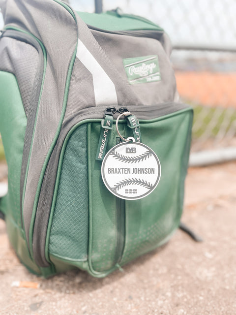 Baseball / Softball Bag Tag