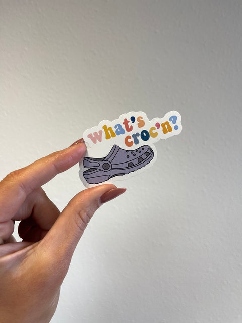 What's Croc'n Sticker