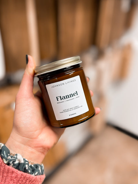 Soy Wax Candle | Flannel