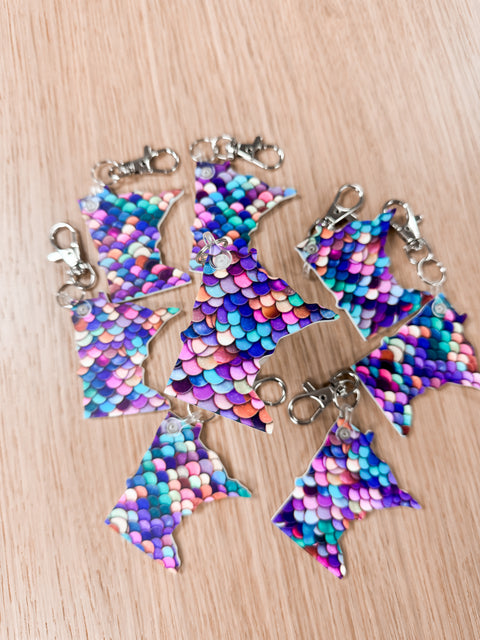 Minnesota Keychain - Mermaid Scales