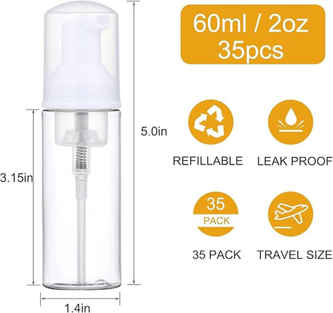 2oz Mini Foam Soap Dispensers