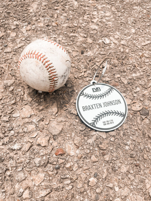 Baseball / Softball Bag Tag