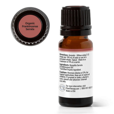 Organic Frankincense Serrata Essential Oil 10 Ml