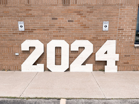 Jumbo Cutout Numbers