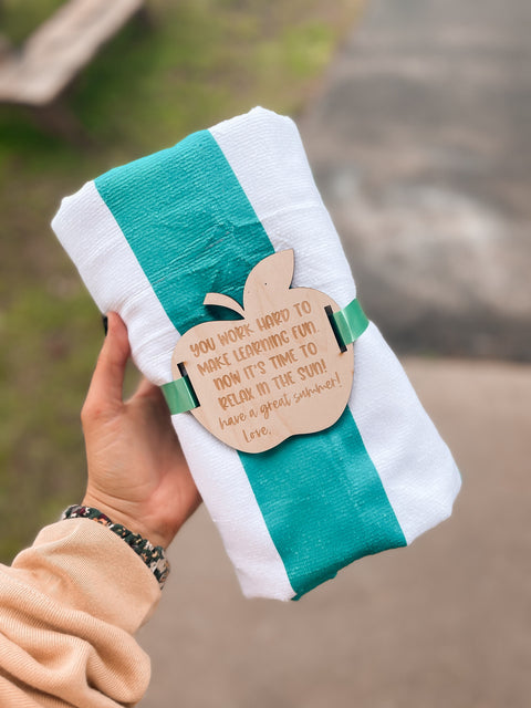 Teacher Towel Gift