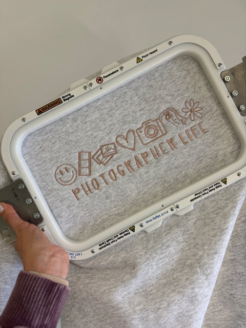 SAMPLE Crewneck - Photographer Life