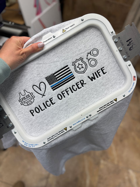 SAMPLE Crewneck - Police Officer Wife