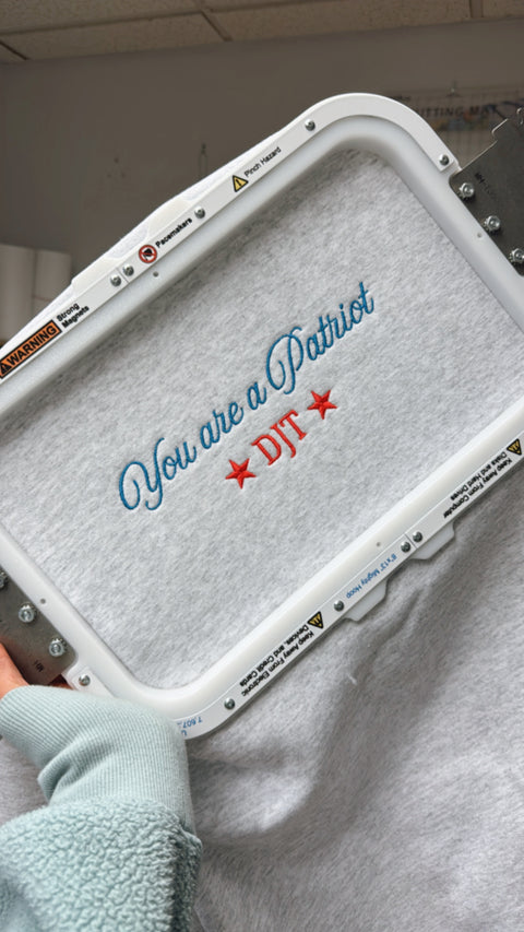 SAMPLE Crewneck - You Are a Patriot