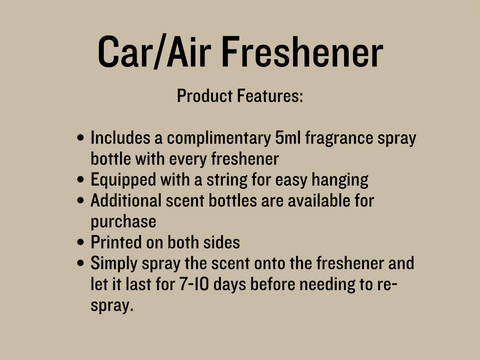 La Crescent Lancers Car Air Freshener