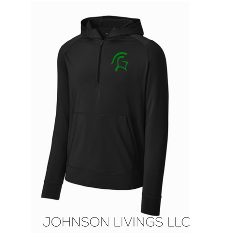 Sport-Tek® Lancer Sport-Wick® Stretch 1/2-Zip Hoodie