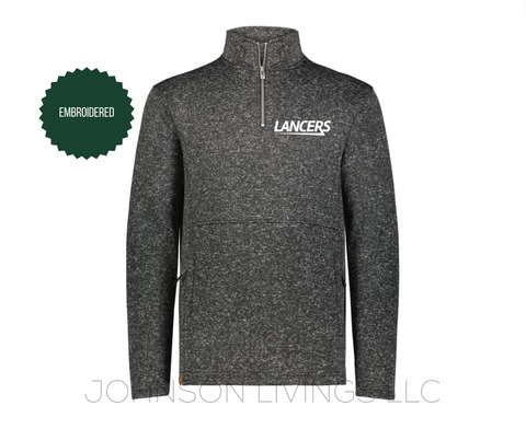 Embroidered Lancer Fleece 1/4 Zip Pullover