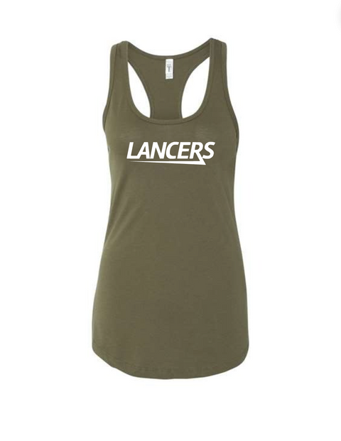Military Green Lancer Tank Top
