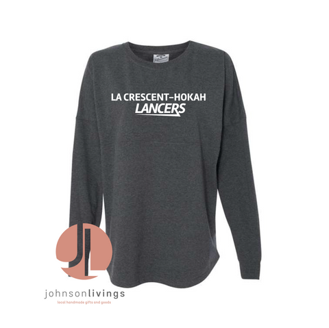 Lancers Game Day Jersey Long Sleeve T-Shirt - Grey