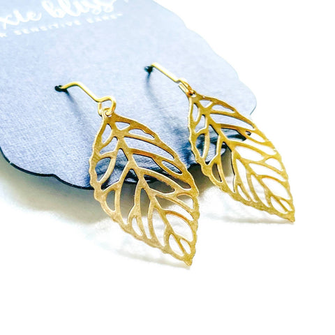 Tumbling Leaves Dangle Earrings