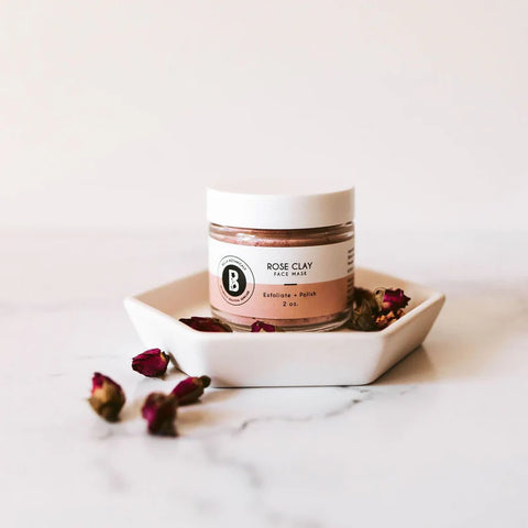Bella Botanicals Rose Clay Face Mask