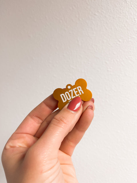 Engraved Metal Pet Tag