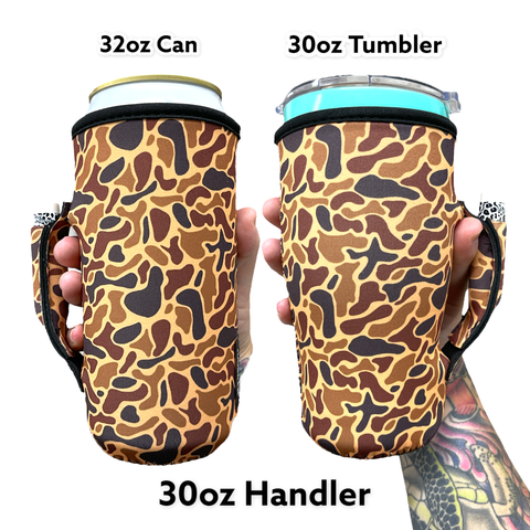 Old School Camo 30-40oz Tumbler Handler™