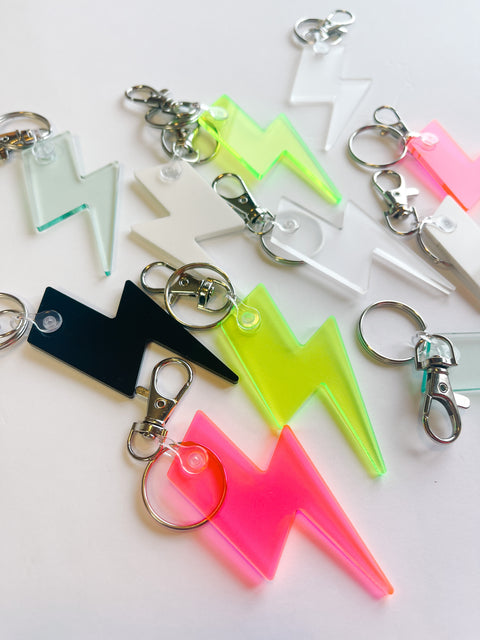 Lightning Bolt Keychain