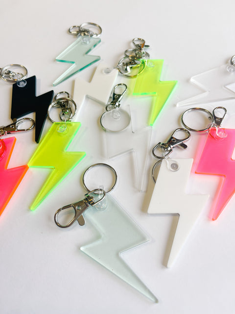 Lightning Bolt Keychain