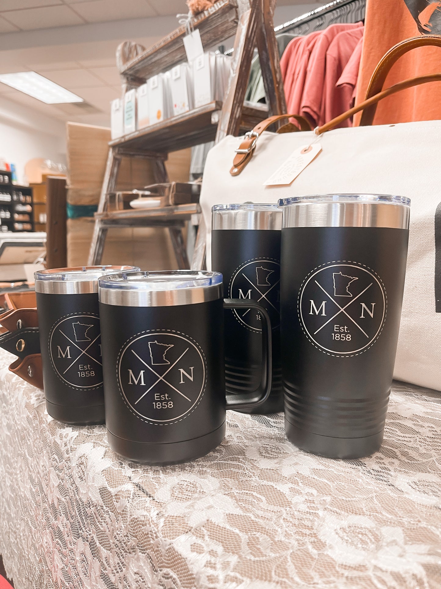 Minnesota Cross Stitch Tumbler