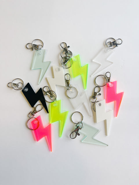 Lightning Bolt Keychain