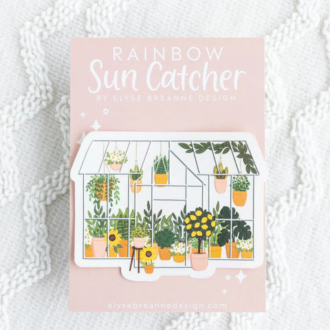 Greenhouse Suncatcher Window Decal