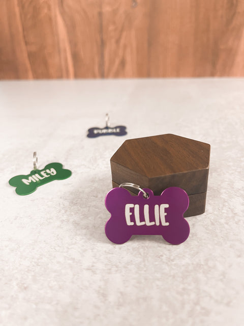 Engraved Metal Pet Tag
