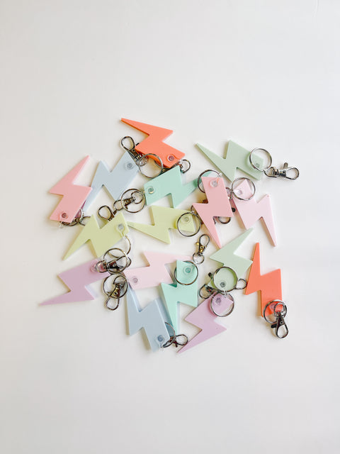 Lightning Bolt Keychain