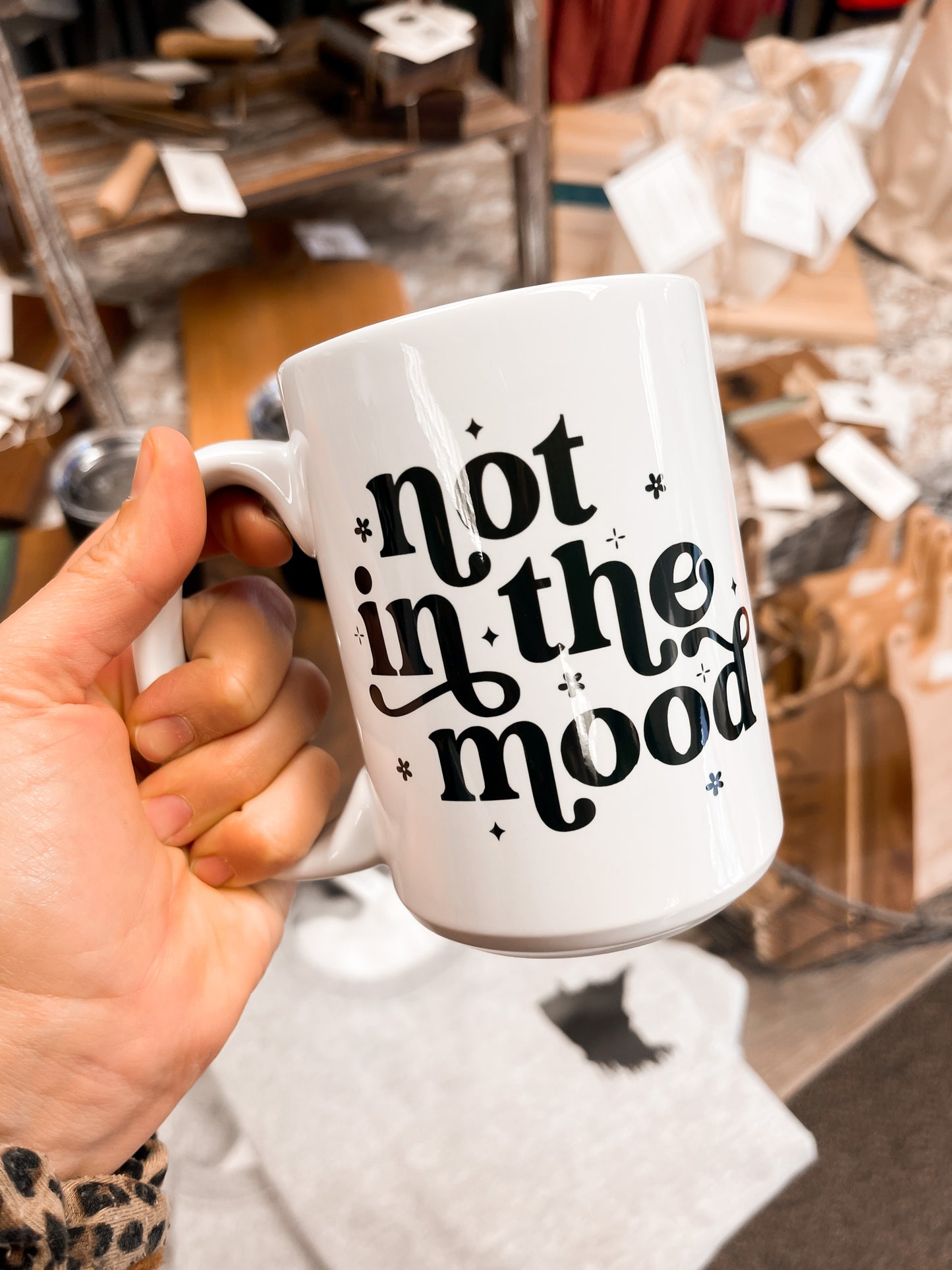 Not In The Mood Coffee Mug