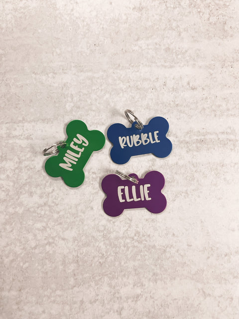 Engraved Metal Pet Tag