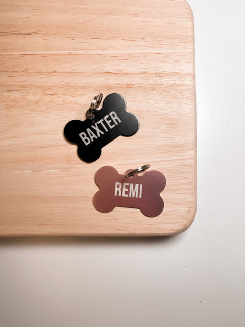 Engraved Metal Pet Tag