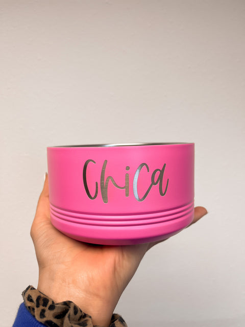 Engraved Pet Bowl