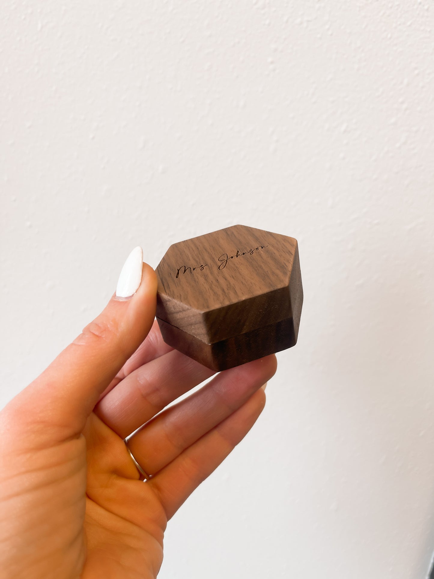 Walnut Ring Box