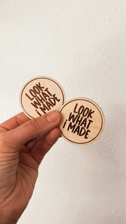 Look What I Made Round Magnets