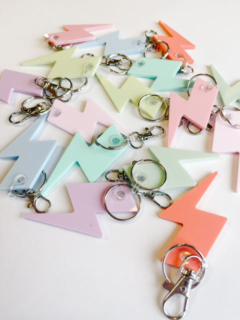 Lightning Bolt Keychain