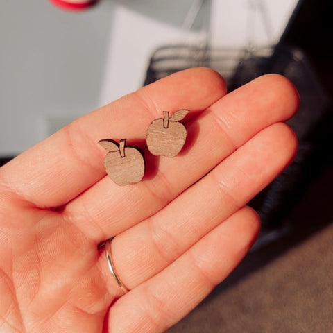 Apple Stud Earrings
