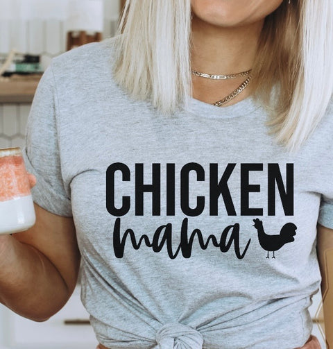 Chicken Mama Graphic Top