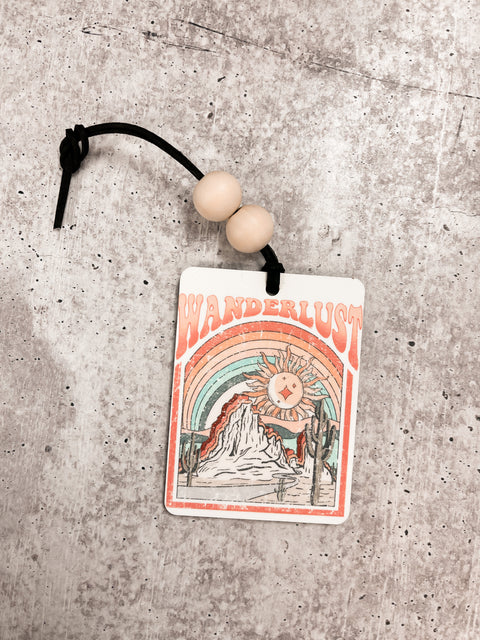 Wanderlust Car Charm