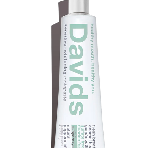 Davids Sensitive+Whitening Nano-Hydroxyapatite Premium Toothpaste / Peppermint