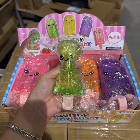 Maltose Emoji Popsicle Ice Pop Squeeze Toy
