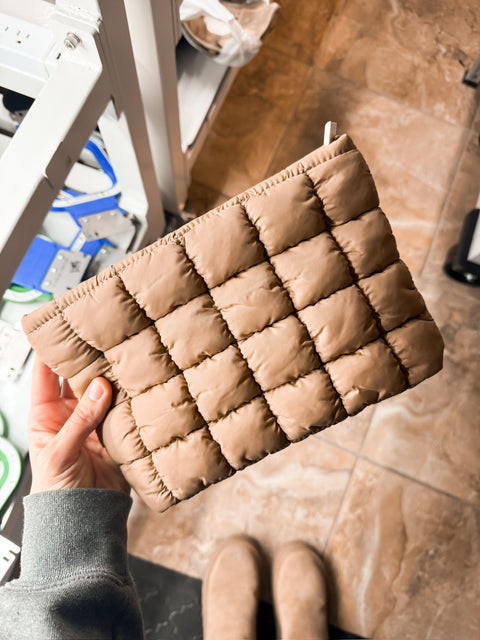 Quilted Travel Pouch