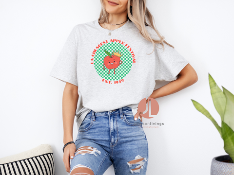 Checkered King La Crescent Apple Festival Shirt