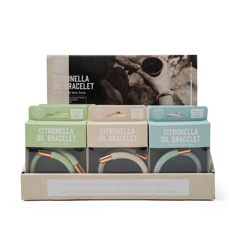 Bunk House Citronella Oil Bracelet - Assorted Colors