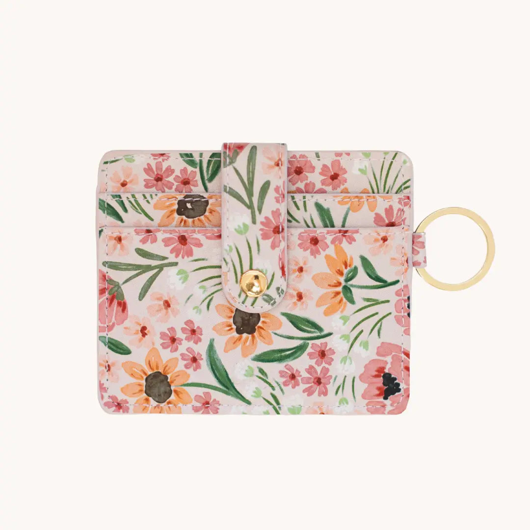 Sunny Poppies Card Wallet
